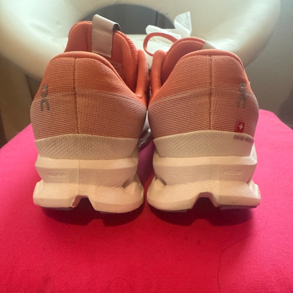 On Running Women's Orange Running Shoes - Picture 2 of 5